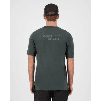 Tricou cu mânecă scurtă Mons Royale Aero Ultralight Merino T-Shirt Men Dark Cypress