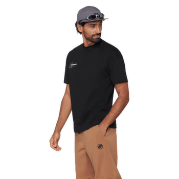 Tricou cu mânecă scurtă Mammut MAMMUT BASE RELAXED T-SHIRT MEN GLACIER 1288 silver sage