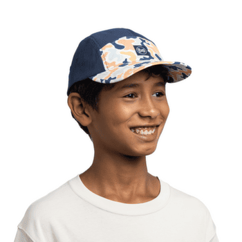 Capac Buff 5 PANEL VENTURE CAP KIDS FLAWAS NAVY