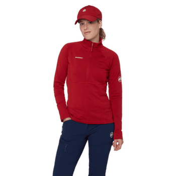 Hanorac Mammut Taiss ML Half Zip Pull Women acacia
