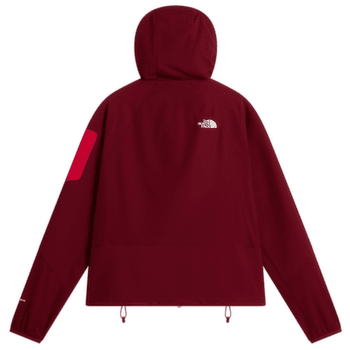 Jachetă The North Face Tek Approach Futurefleece Hooded Jacket Women RGW BURGUNDY CRUSH/LALI GURAN