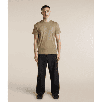 Tricou cu mânecă scurtă Icebreaker Merino 150 Tech Lite SS Tee Great Heights Men DAWN