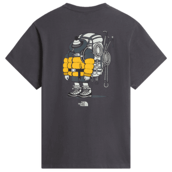 Tricou cu mânecă scurtă The North Face GEAR UP GET OUT RELAXED SHORT SLEEVE TEE-GRAPHIC ANTHRACITE GREY
