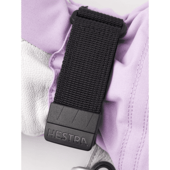 Mănuși Hestra Heli Ski Women Grey/Offwhite