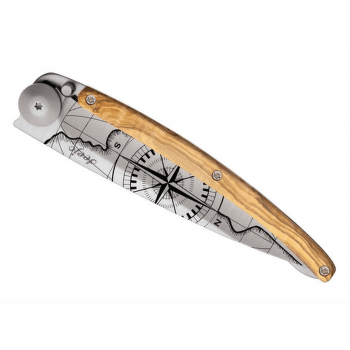 Cuțit Deejo Tattoo Olive Wood