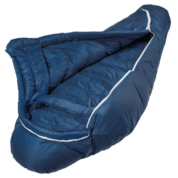 Sac de dormit Grüezi bag Biopod DownWool Ice Night Blue