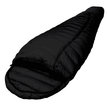 Sac de dormit Grüezi bag Biopod DownWool Extreme Light 185 Black Edition Black