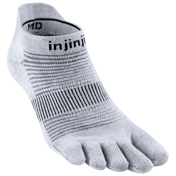 Șosete Injinji Run Lightweight No-Show GRAY