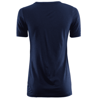 Tricou cu mânecă scurtă Aclima LightWool T-Shirt Women Navy Blazer