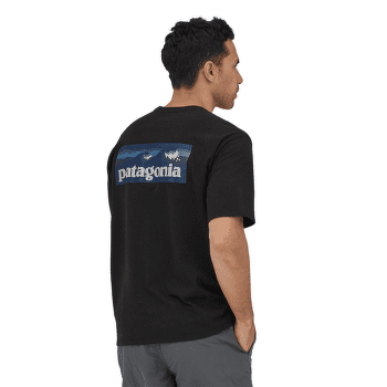 Tricou cu mânecă scurtă Patagonia Boardshort Logo Pocket Responsibili Tee Men Blue Sage