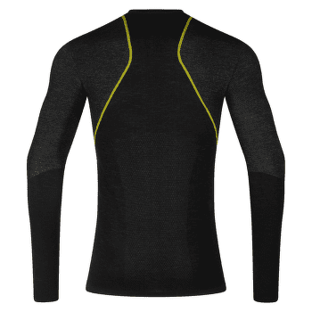 Tricou cu mânecă lungă La Sportiva WOOL40 AERO LONGSLEEVE Men Black/Yellow