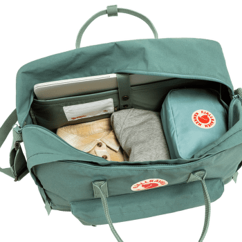Geantă Fjällräven Kanken Weekender Frost Green