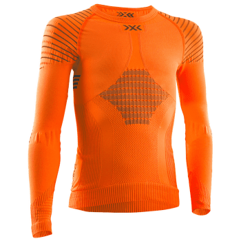 Tricou cu mânecă lungă X-Bionic Invent 4.0 Shirt Long Sleeve Junior SUNSET ORANGE/ANTHRACITE