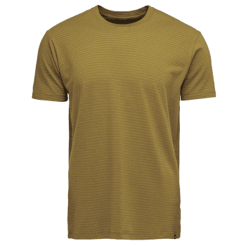 Tricou cu mânecă scurtă Black Diamond BD Stripes SS Tee Men Dark Curry-Amber
