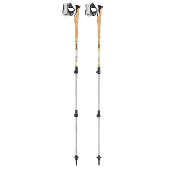 Gaură Leki Cross Trail TA white-goldbrown-black