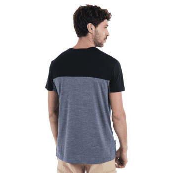 Tricou cu mânecă scurtă Icebreaker Merino 125 Cool-lite™ Sphere III SS Tee Colour Block Men RAY/GRAPHITE/CB