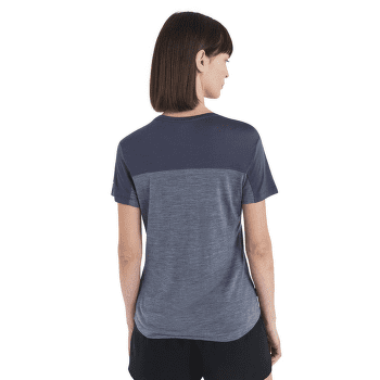 Tricou cu mânecă scurtă Icebreaker Merino 125 Cool-Lite Sphere III SS Tee Colour Block Women PASSION HTHR/PASSION/CB