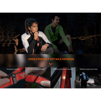 Lampă frontală Fenix HM65R-T V2.0 Black