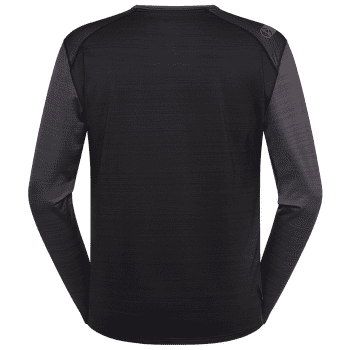 Tricou cu mânecă lungă La Sportiva TOUR LONG SLEEVE Men Carbon/Cherry Tomato