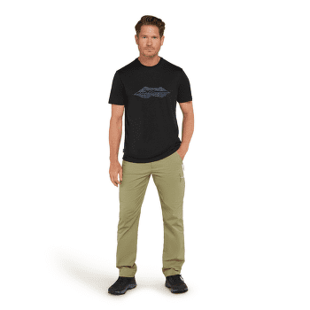 Tricou cu mânecă scurtă Icebreaker Merino 150 Tech Lite SS Tee Pukaki Reflected Men GRITSTONE HTHR-013