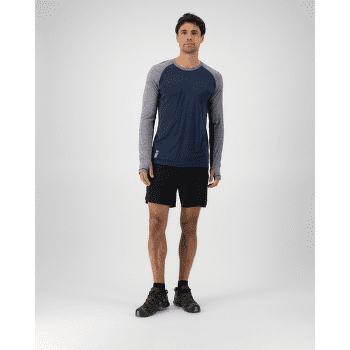 Tricou cu mânecă lungă Mons Royale Temple Merino Air-Con LS Men Black