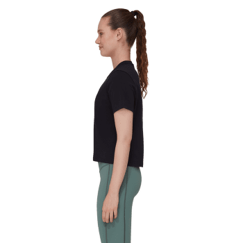 Tricou cu mânecă scurtă Mammut Massone T-Shirt Cropped Women Patch 3778 mammut red