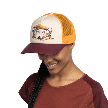 Capac Buff Trucker Cap SYLVA APRICOT