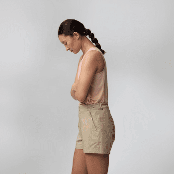 Pantaloni scurți Fjällräven Abisko Hike Shorts Women Fossil