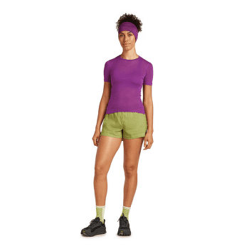 Tricou cu mânecă scurtă Icebreaker Merino Blend 75 Cool-Lite™ Featherlight SS Crewe Women MINT