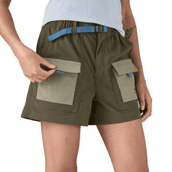 Pantaloni scurți Patagonia Outdoor Everyday Shorts Women Shore Blue