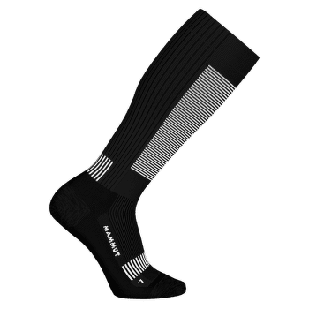 Șosete pentru genunchi Mammut Mountaineering Compression Knee Socks black-white 0047