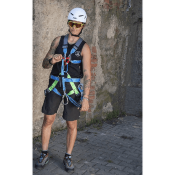 Buclă Rock Empire Ferrata Connect Šedá