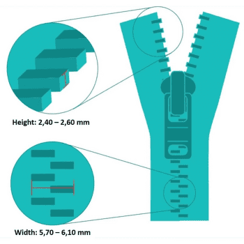Fermoar ZlideON Repair slider for metal zipper Silver