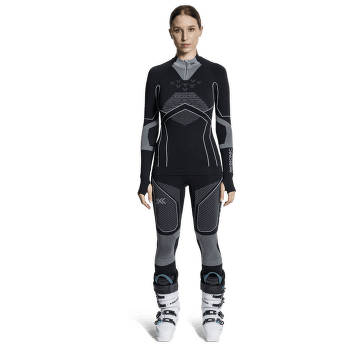 Colanți 3/5 X-Bionic  X-Bionic® Energy Accumulator Light Pants 3/4 Women X Black/Light Grey