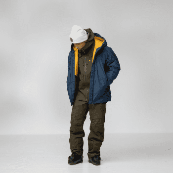 Jachetă Fjällräven Bergtagen 130 Insulation Jacket Men Mountain Blue-Mustard Yellow