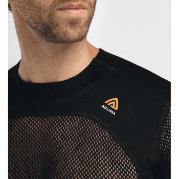 Tricou cu mânecă lungă Aclima WoolNet Crew Neck Men Tarmac