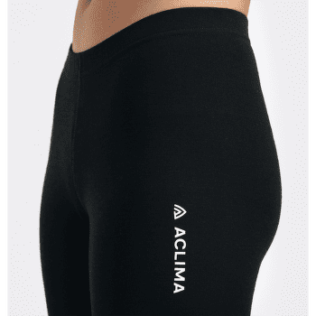 Colanți Aclima WarmWool Longs Women Jet Black