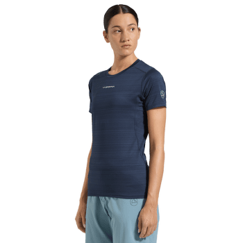 Tricou cu mânecă scurtă La Sportiva SUNFIRE T-SHIRT Women Redwood/Azalea