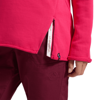 Tricou cu mânecă lungă La Sportiva TUFA SWEATER Women Azalea