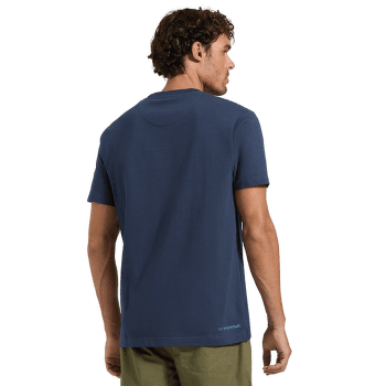 Tricou cu mânecă scurtă La Sportiva CITIZEN OF THE MOUNTAIN Men Onyx/Yellow