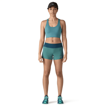 Pantaloni scurți Patagonia Strider Pro Shorts Women Moon Tripper: Blue Sage
