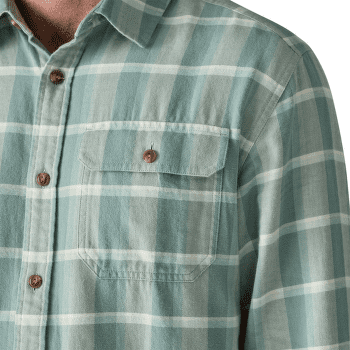 Cămașă cu mânecă lungă Patagonia Long-Sleeved Cotton in Conversion Lightweight Men Marine Layer: Blue Sage