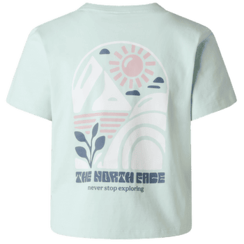 Tricou cu mânecă scurtă The North Face Sun Regular Short Sleeve Cutie Tee-Graphic Women G70 OPAL FROST