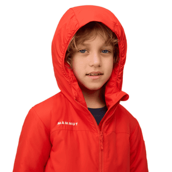Jachetă Mammut RIME IN HOODED JACKET KIDS 3778 mammut red