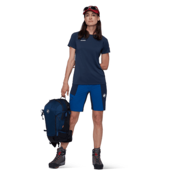 Tricou cu mânecă scurtă Mammut MAMMUT DUCAN FL T-SHIRT WOMEN marine 5118