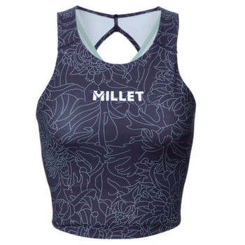 Sutien Millet CIMAI COLLAB SPORTS BRA Women PURPLE VELVET/SEAWEED