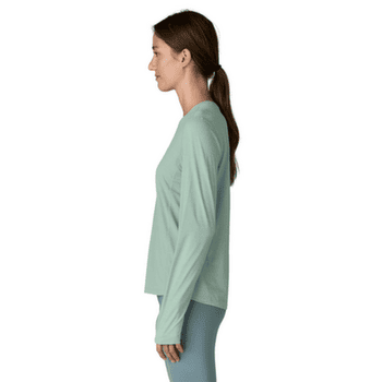 Tricou cu mânecă lungă Patagonia Long-Sleeved Cap Cool Sun Shirt Women Nouveau Green - Blue Sage X-Dye
