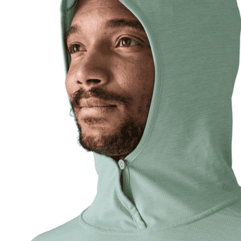 Tricou cu mânecă lungă Patagonia Cap Cool Sun Hoody Men Thermal Blue - Thin Ice X-Dye