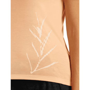 Tricou cu mânecă scurtă Icebreaker Merino Blend Core SS Tee Panax Women OBSIDIAN