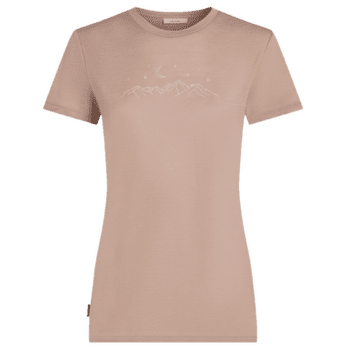 Tricou cu mânecă scurtă Icebreaker Merino 150 Tech Lite SS Tee Sparkling Stars Women PINK QUARTZ